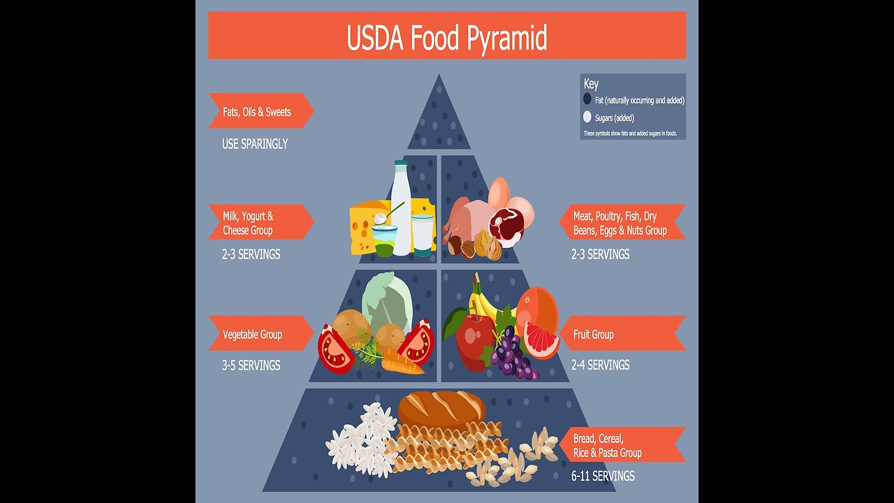 Dec. 28, 2023 AM / Follow the USDA Food Pyramid to your own DESTRUCTION!