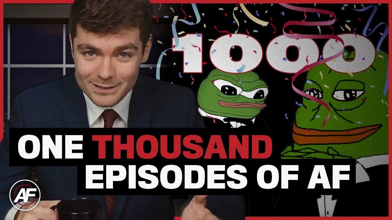 Nick Fuentes Celebrates ONE THOUSAND EPISODES Of America First