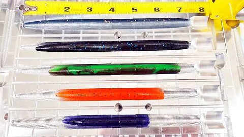 Old-School TOP POUR Stick Worm Mold Release! FIVE New Molds From Angling Ai