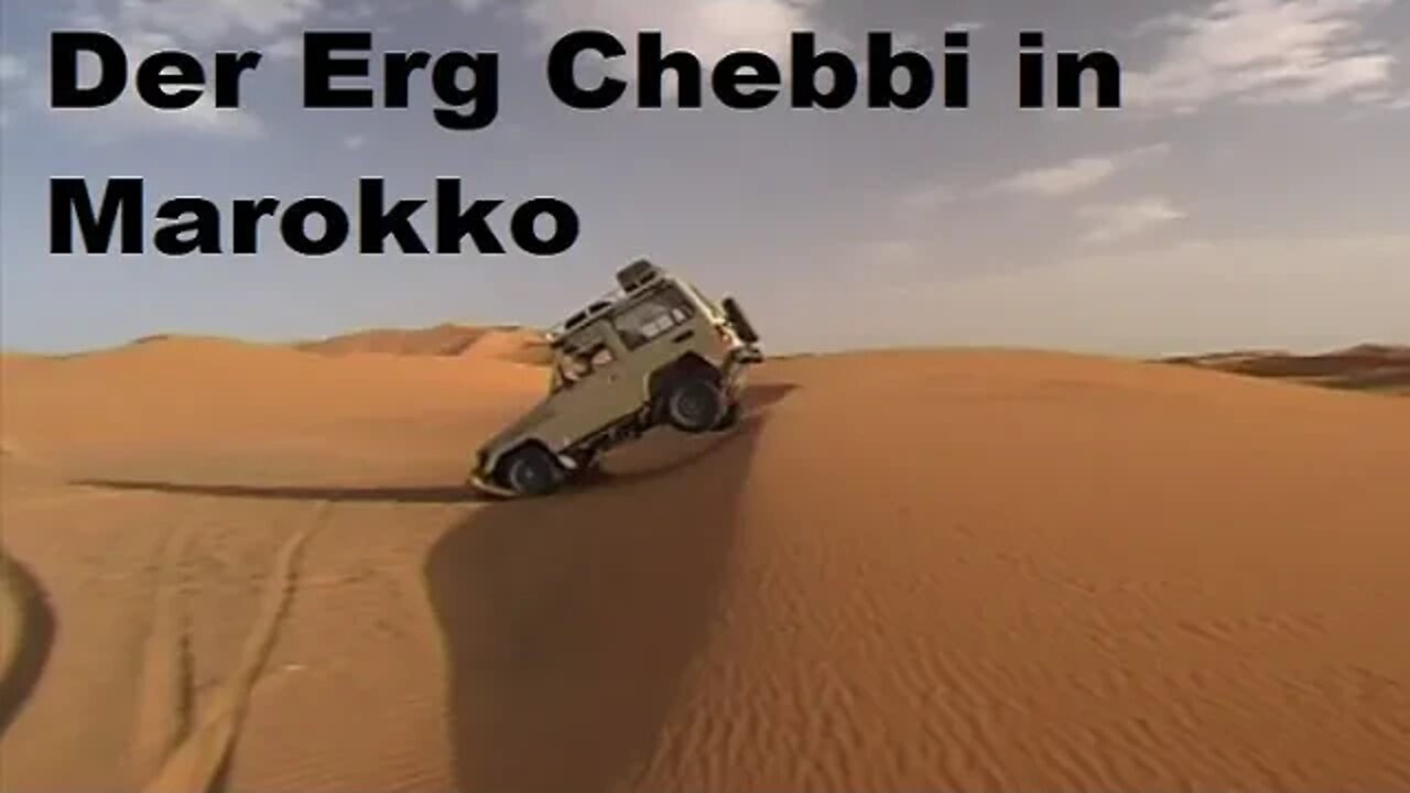 Der Erg Chebbi in Marokko