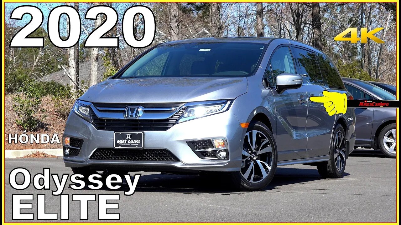 2020 Honda Odyssey Elite - Cockpit Overview in Detail