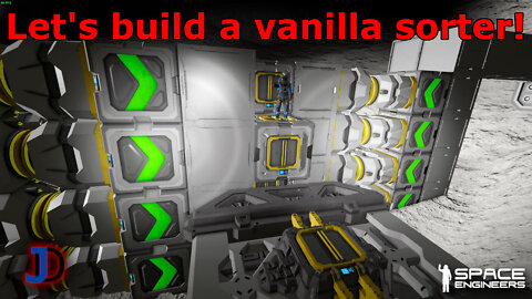 Space Engineers: S2e20 - Vanilla Sorter!!