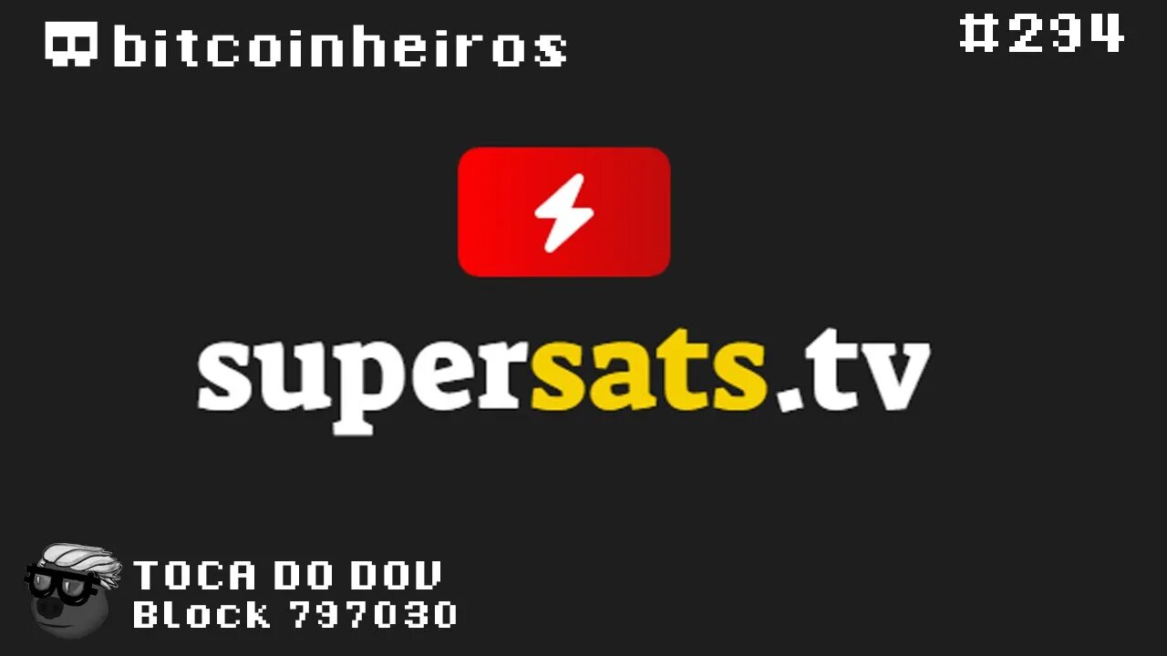 Receba Bitcoin na sua LIVE grátis com SuperSATS