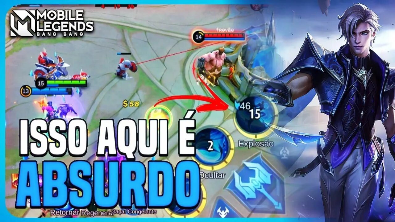 OLHA O TANTO DE STACK QUE O AAMON CONSEGUE COM ESSA BUILD!!! | MLBB