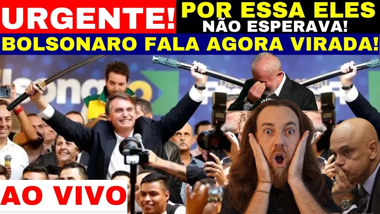 AO VIVO BOLSONARO FELIZ DA NOTÍCIA AOS JORNALISTAS CHEGOU A HORA DA VIRADA ESQUERDA DESESPERADA!