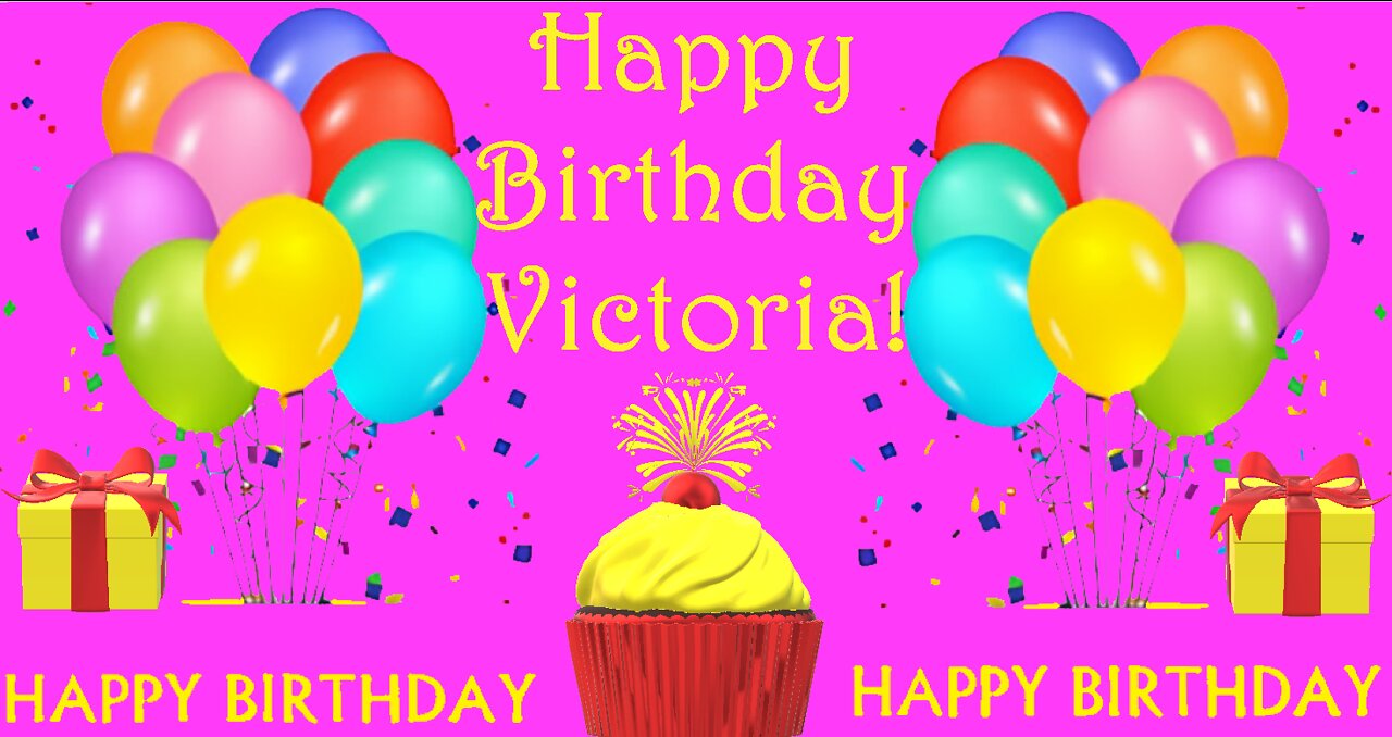 Happy Birthday 3D - Happy Birthday Victoria - Happy Birthday To You - Happy Birthday Song