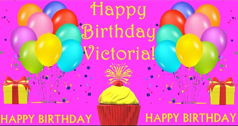 Happy Birthday 3D - Happy Birthday Victoria - Happy Birthday To You - Happy Birthday Song