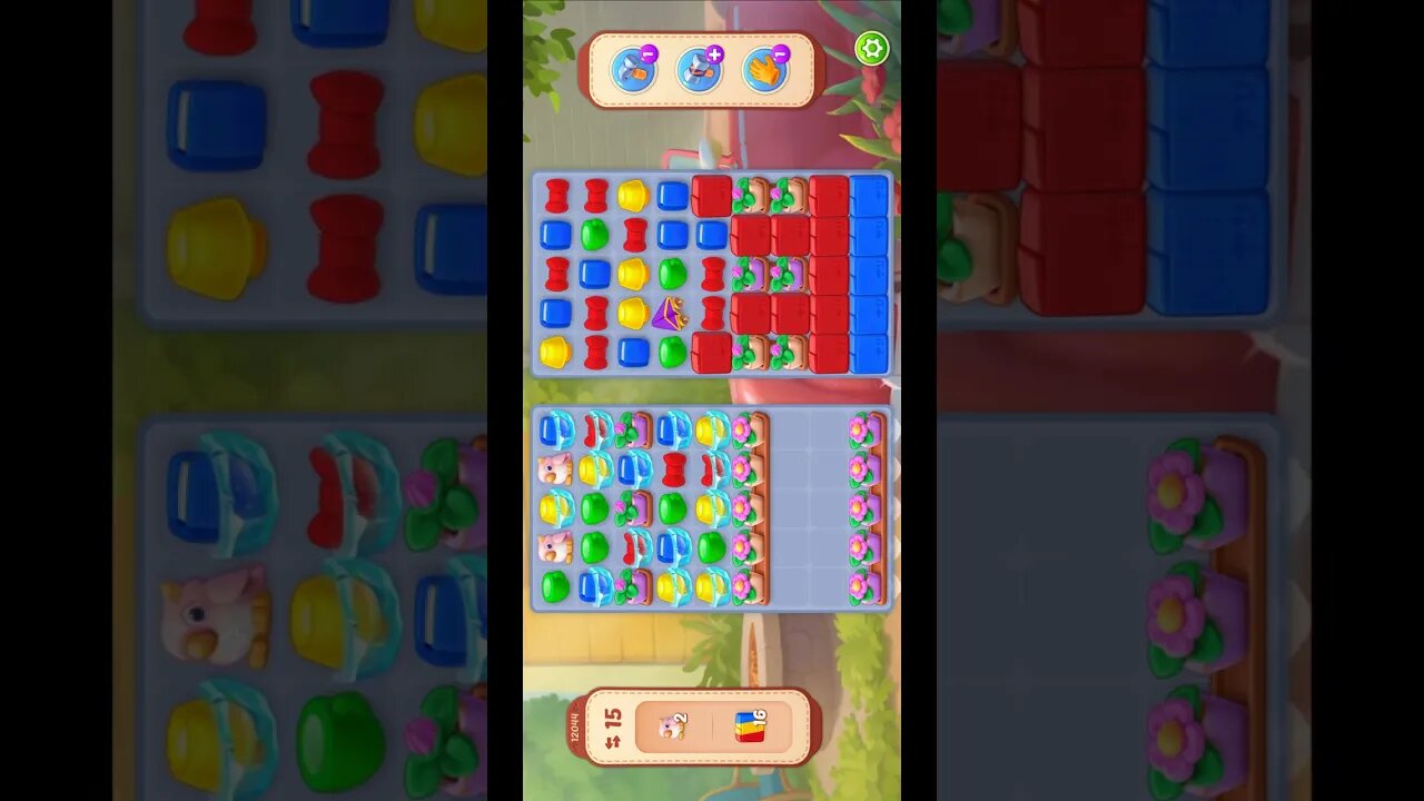 Shorts Playrix Homescapes Gameplay Walkthrough Level 12044