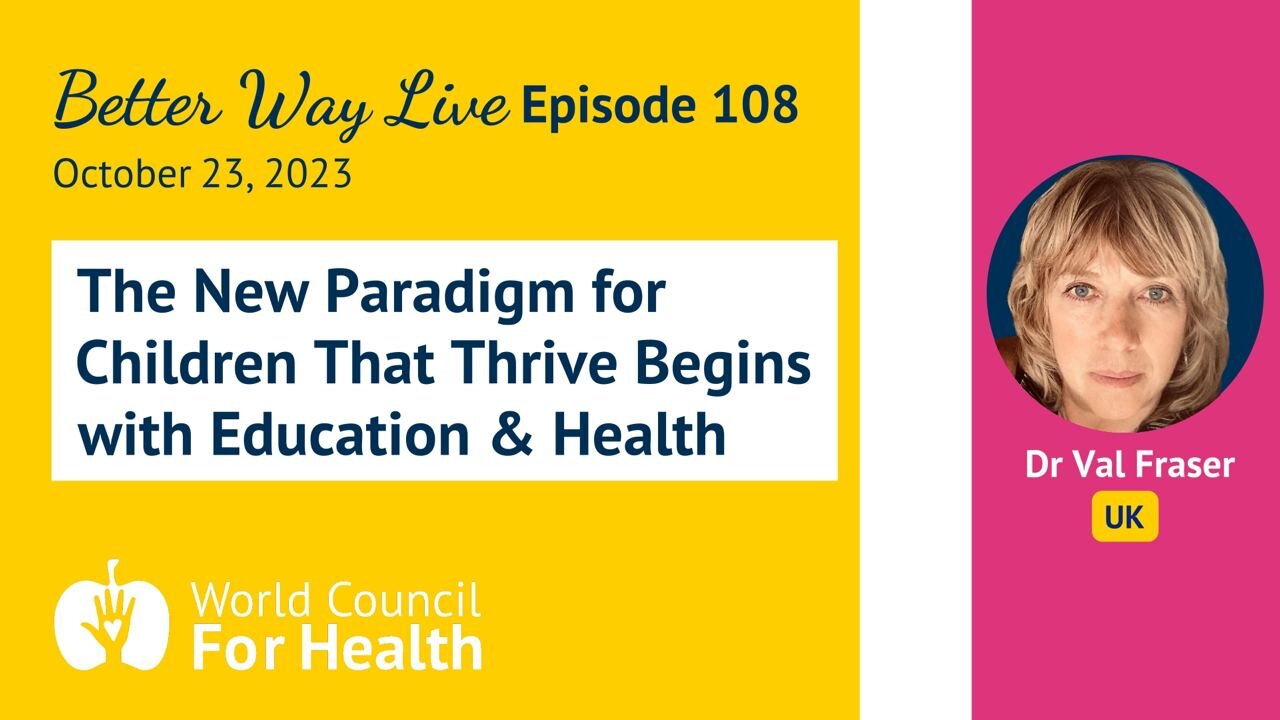 The New Paradigm for Children That Thrive Begins with Education & Health