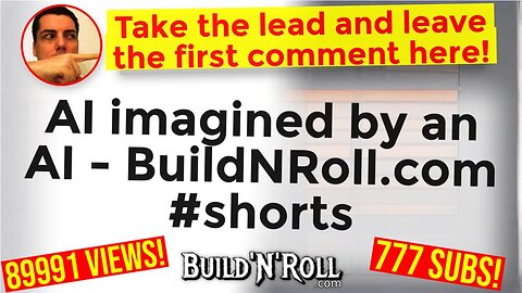 AI imagined by an AI - BuildNRoll.com #shorts