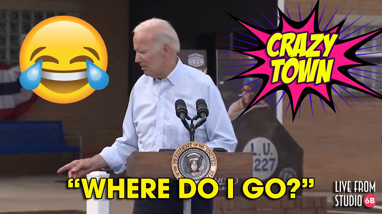 Biden Speaks to Tens of People in PA! (Crazy Town)