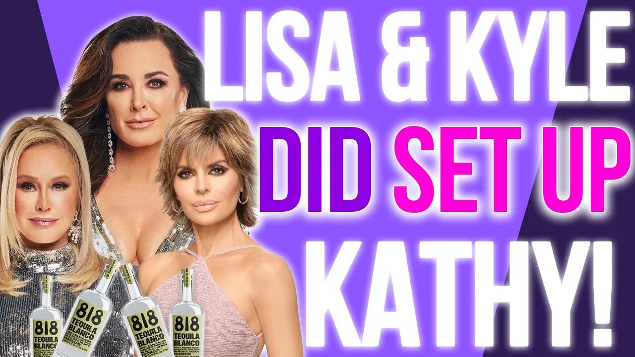 Lisa & Kyle DID set up Kathy! #rhobh #rhobhreunion #bravotv