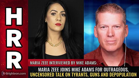 Mike Adams for OUTRAGEOUS, UNCENSORED talk on tyrants, guns and depopulation