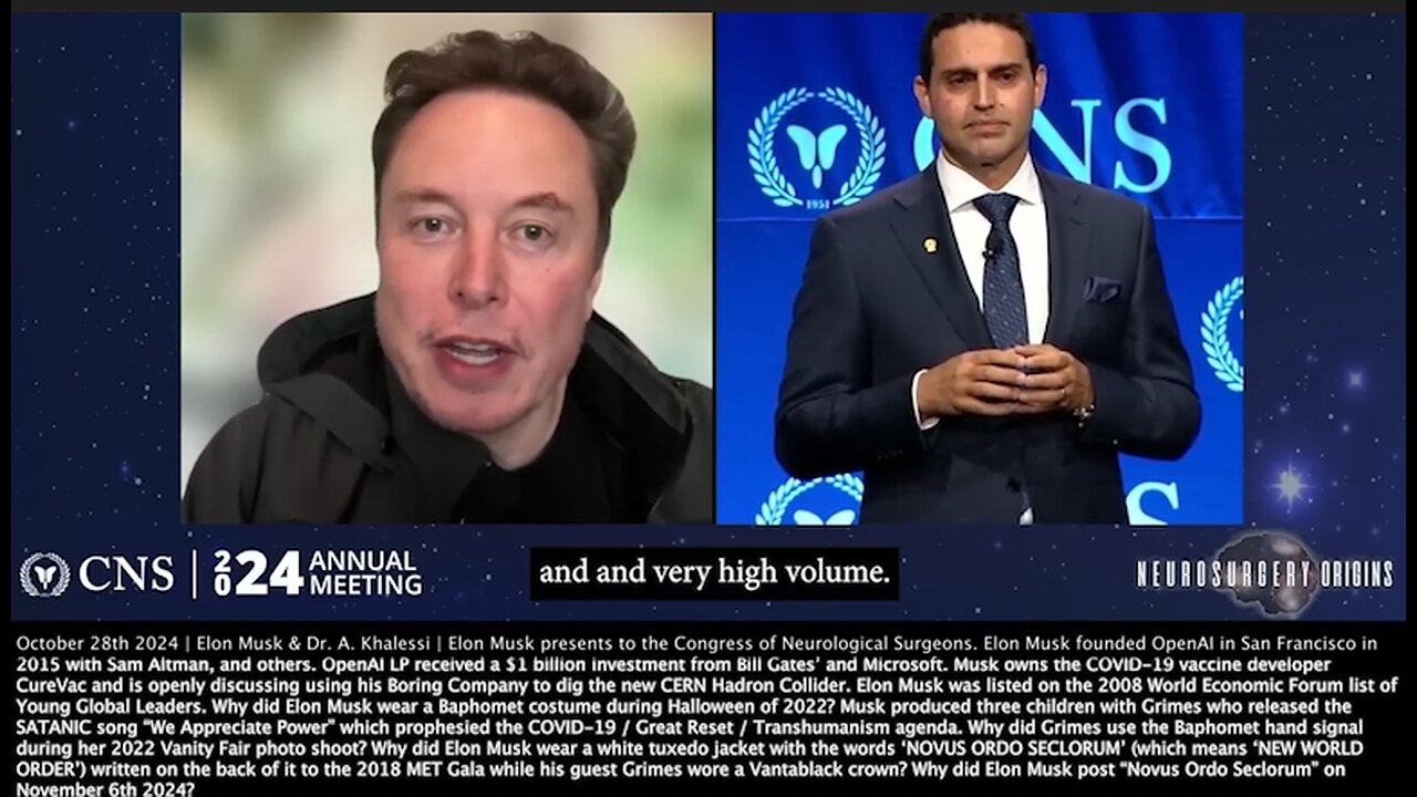 Elon Musk | "To Have Better Human / AI Symbiosis We Must Solve Bandwidth Problem. 8 Billion People In the World, a Few Billion Are Going to Want This (Neuralink). Device Should Be $5-$10K. The 600 Second Surgery." 10/28/24