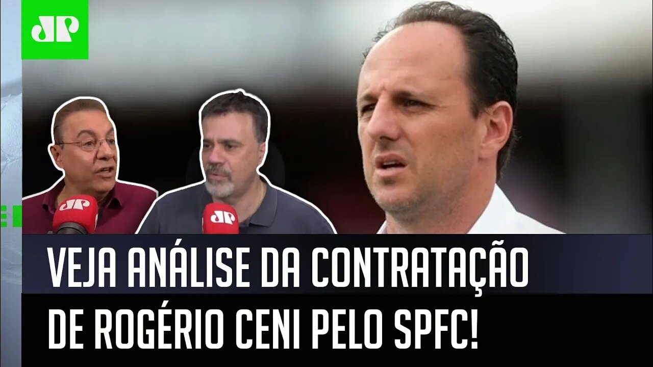 "Rogério Ceni CHEGOU, mas o São Paulo..." Veja DEBATE sobre a TROCA de TÉCNICO no SPFC!