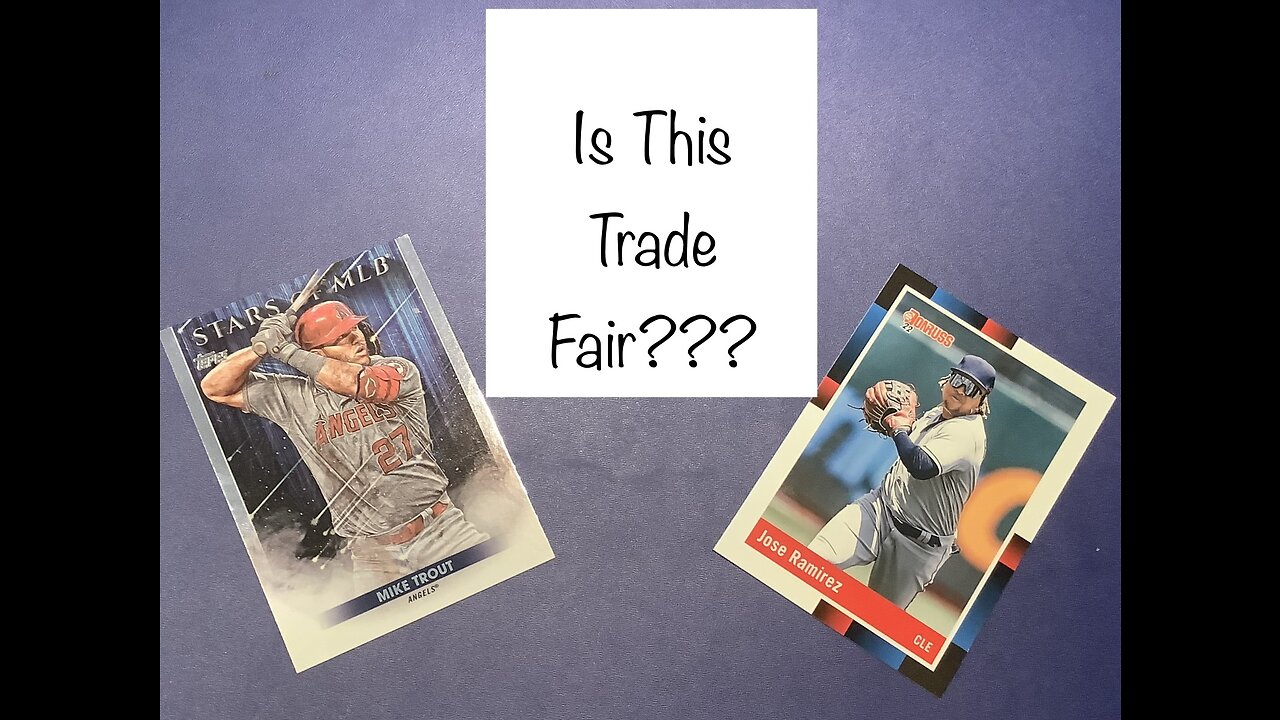 Baseball Card Trade with Friend