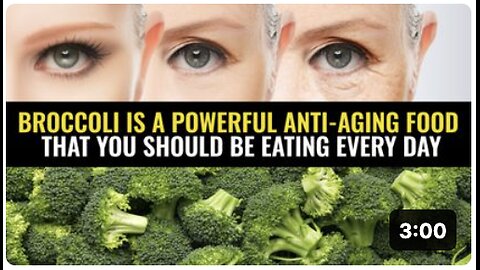 Broccoli is a powerful anti-aging food that you should be eating every day