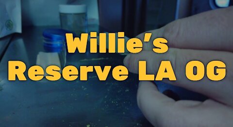 Willie's Reserve LA OG: Really Strong Flower