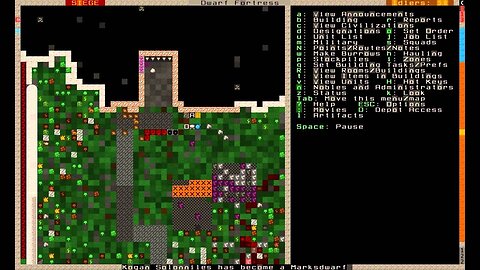 Dwarf Fortress Scarletrocks part 23 - The Seige [let's play]