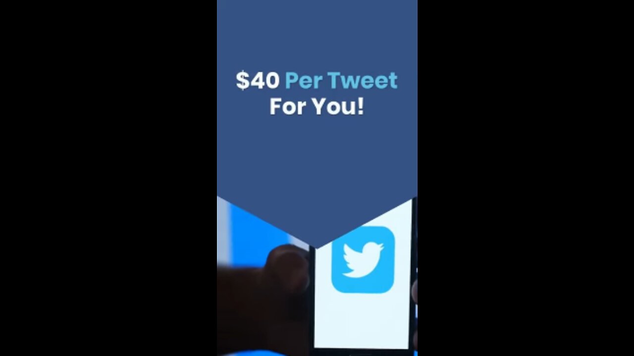 $40 Per Tweet For You | How to make money online for beginners without investment