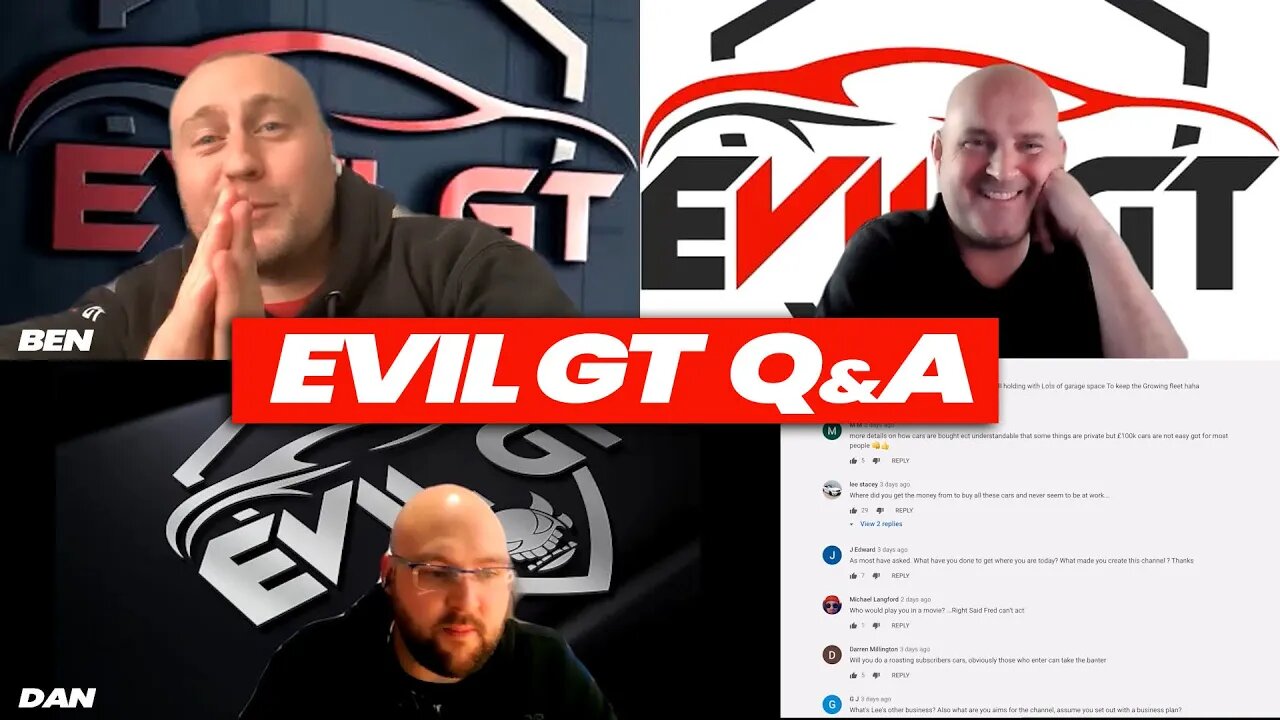 EVIL GT Q&A "How Do You Pay For All Your Cars?"