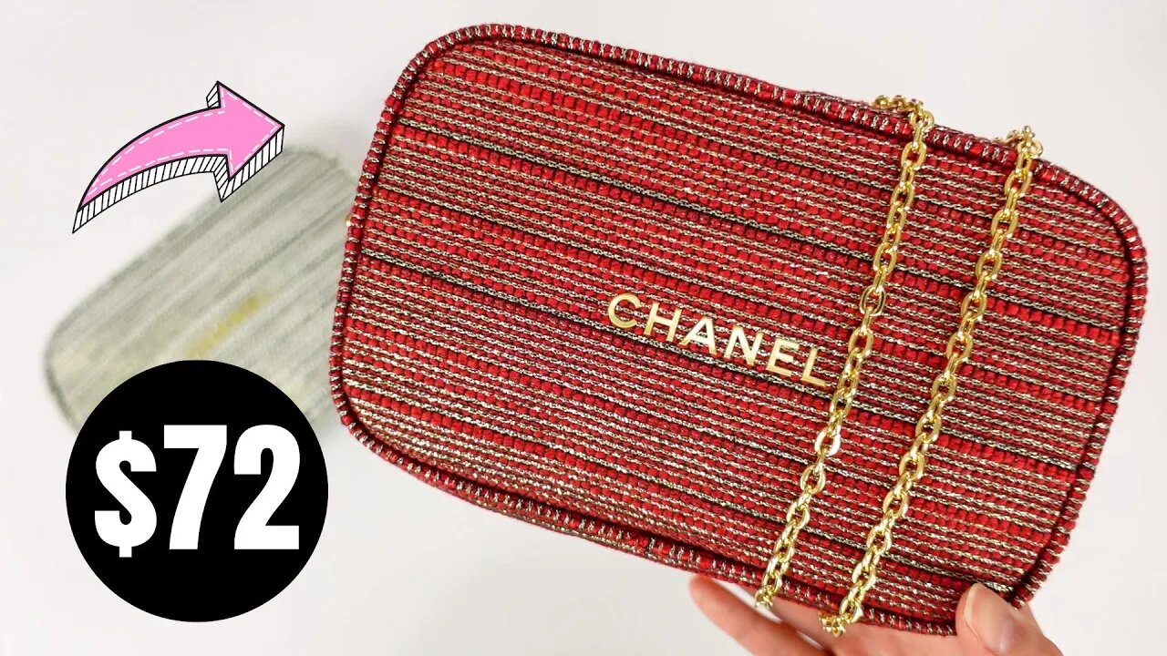 $72 Chanel Bag DIY 👛 Designer Purse Hack