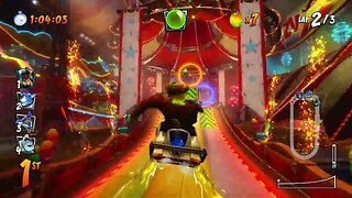 Bonus Cup Mirror Mode Gameplay - Crash Team Racing Nitro-Fueled (Nintendo Switch)