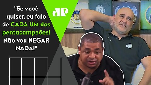 "O Marcos NÃO FALA com ninguém!" Vampeta ABRE O JOGO sobre pentacampeões!