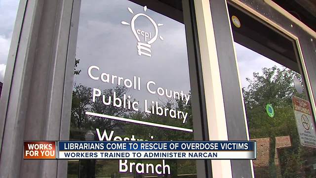 Librarians come to rescue of overdose victims