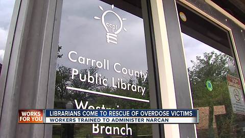 Librarians come to rescue of overdose victims