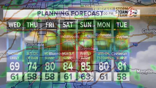 From showers to weekend warmth!