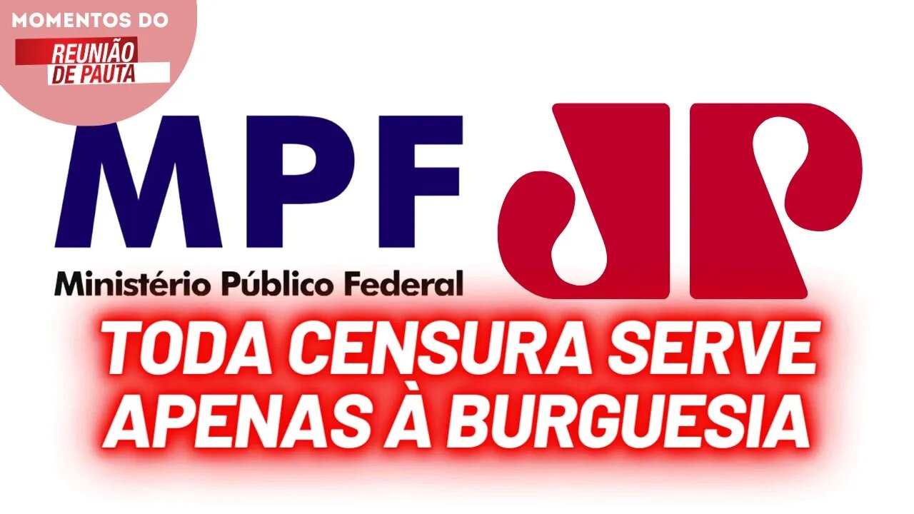 MPF quer cancelar a Jovem Pan! | Momentos do Reunião de Pauta