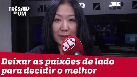 #ThaísOyama: Seria bom se as pessoas deixassem as paixões de lado para decidir o que é melhor
