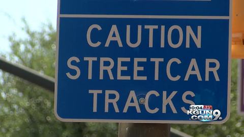 Bikers say streetcar tracks require a specific approach so you don't get hurt