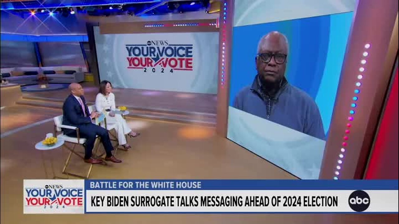 Clyburn on Biden Approval Rating Hitting New Low: ‘Young People Are Not Being Told What’s Been Done’