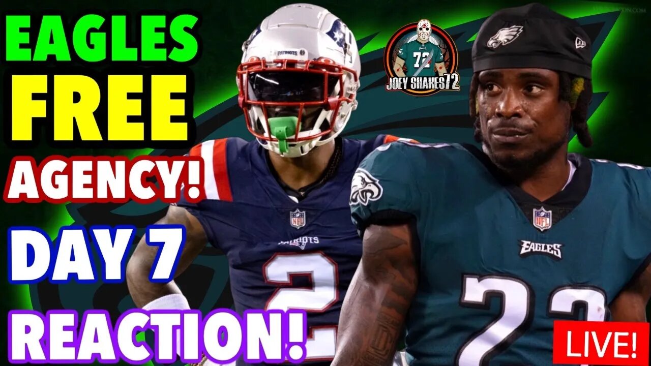 EAGLES FREE AGENCY DAY & LIVE REACTION! CGJ DECISION? KEVIN BYARD? OTHER MOVES FO HOWIE!