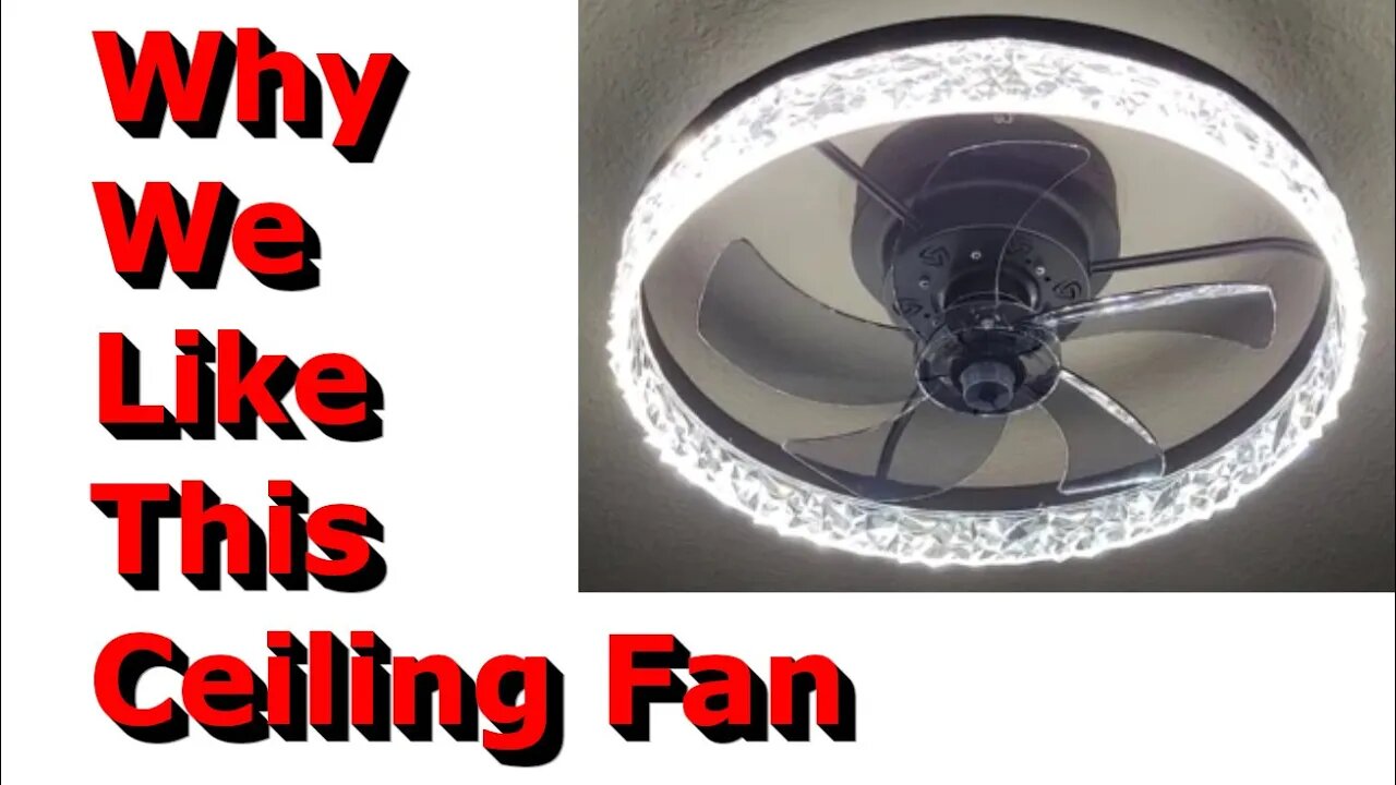 Watch Before You Buy - Low Profile Ceiling Fan Review