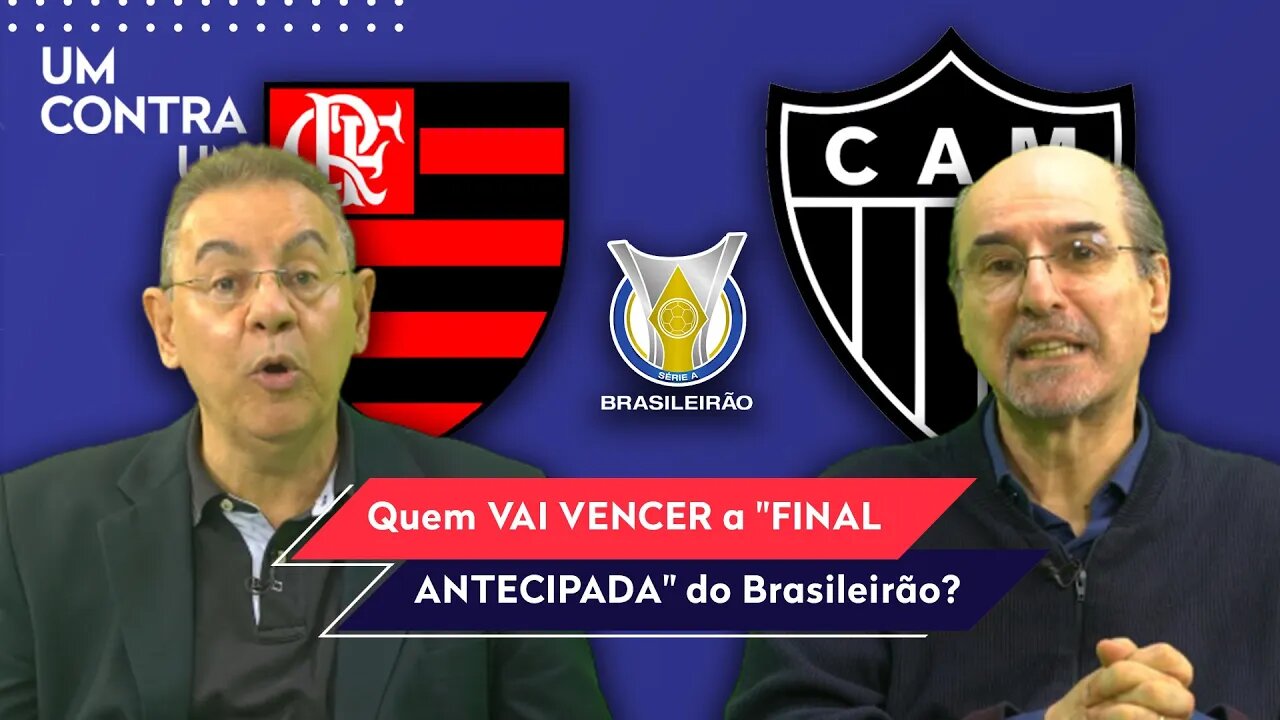 "O Flamengo contra o Atlético-MG vai..." Flavio Prado DISPARA, e Wanderley Nogueira REBATE!