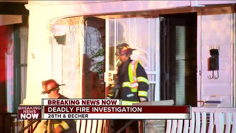 One dead in house fire on south side