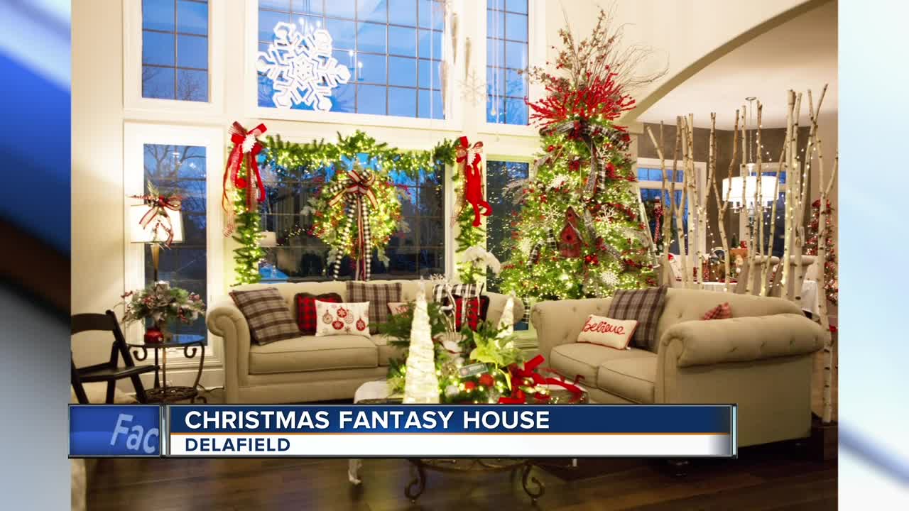Tour beautiful Delafield Mansion decked out for X-mas and great cause