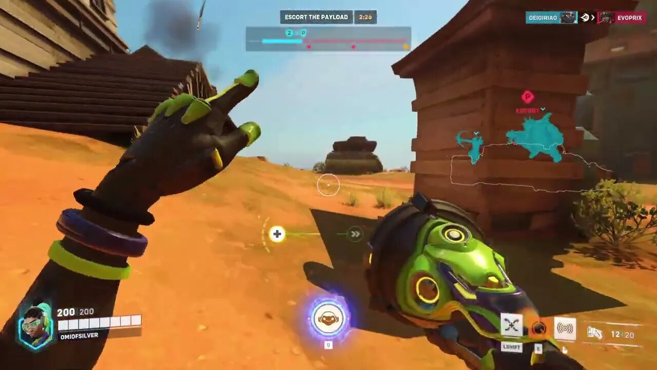 Overwatch gameplay Lucio