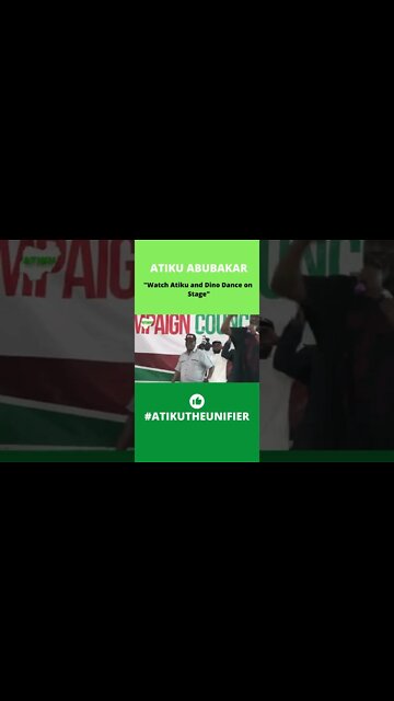 Watch ATIKU and Dino Dance as PDP inaugurate National Youth Campaign Council #shorts