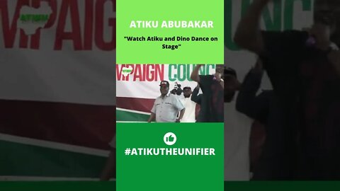 Watch ATIKU and Dino Dance as PDP inaugurate National Youth Campaign Council #shorts