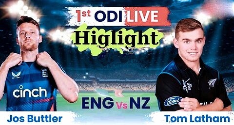 New Zealand vs England World Cup Cricket 2023