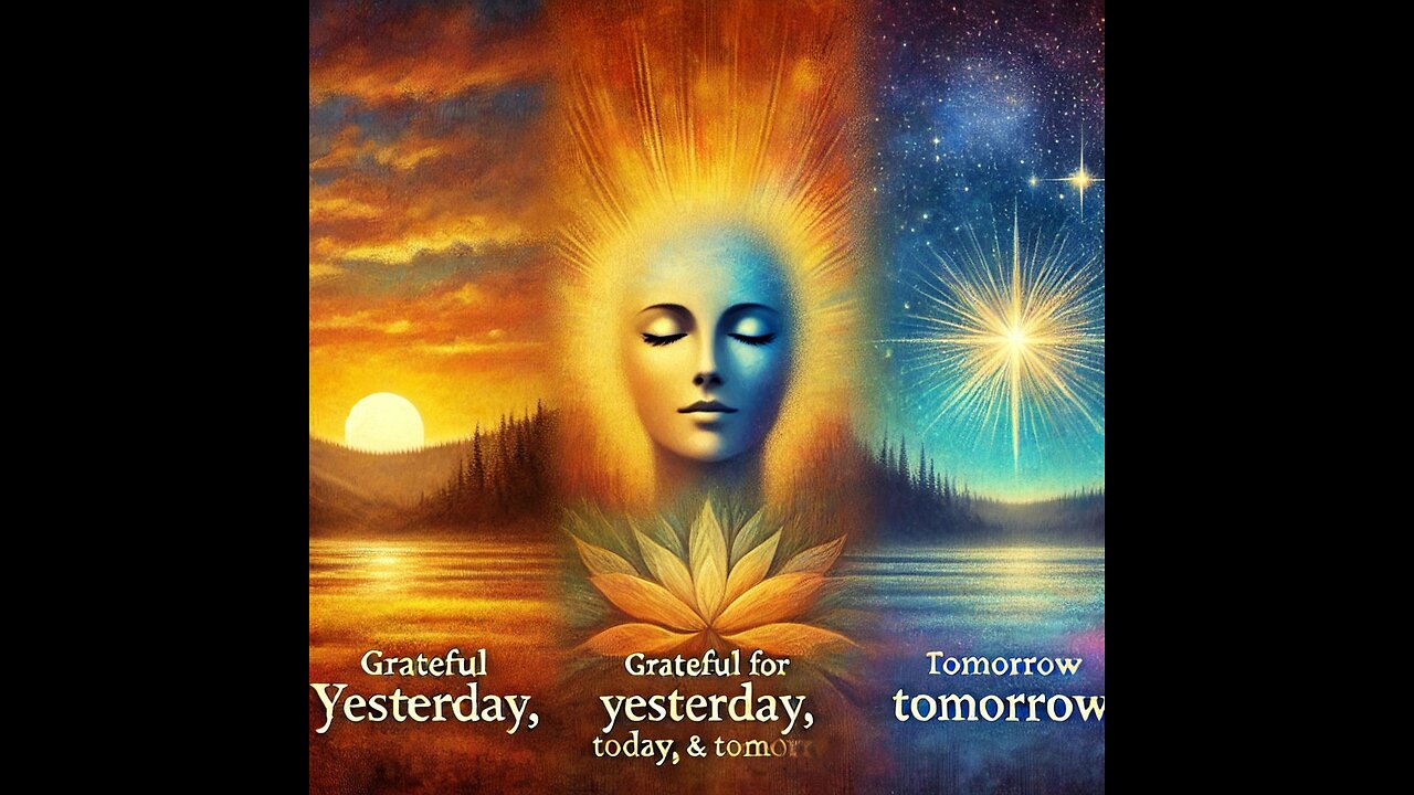 Cherishing Yesterday, Living Today, and Welcoming Tomorrow