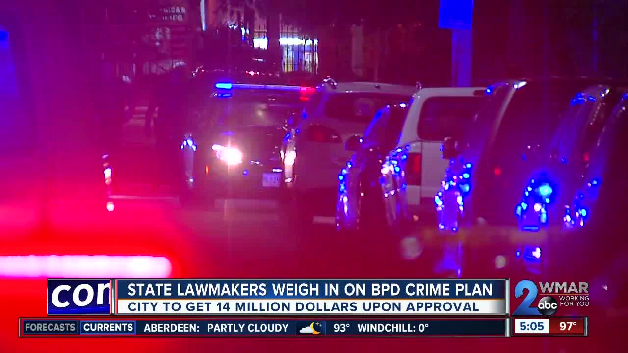 State lawmakers weigh in on BPD crime plan