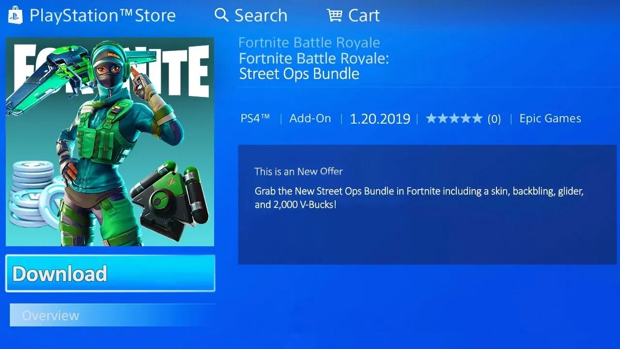 The NEW STREET OPS BUNDLE in Fortnite...