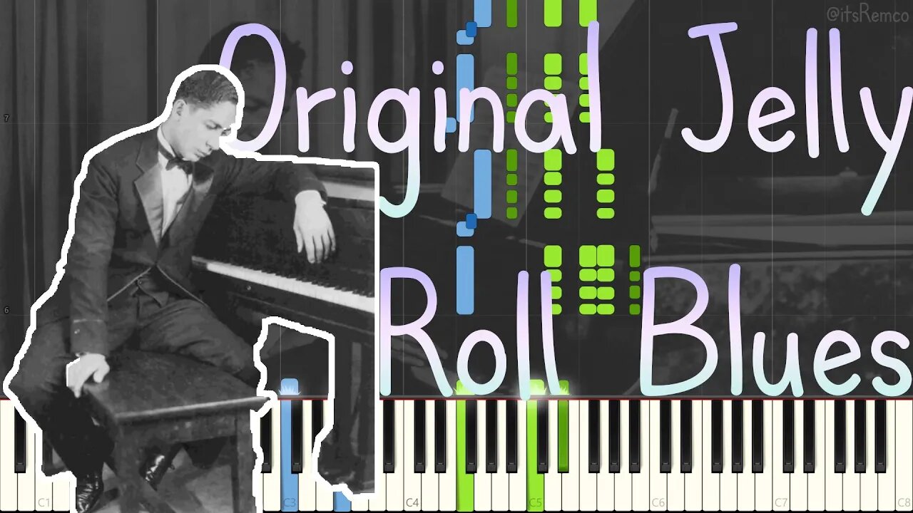 Jelly Roll Morton - Original Jelly Roll Blues 1924 (Classic Jazz Piano)