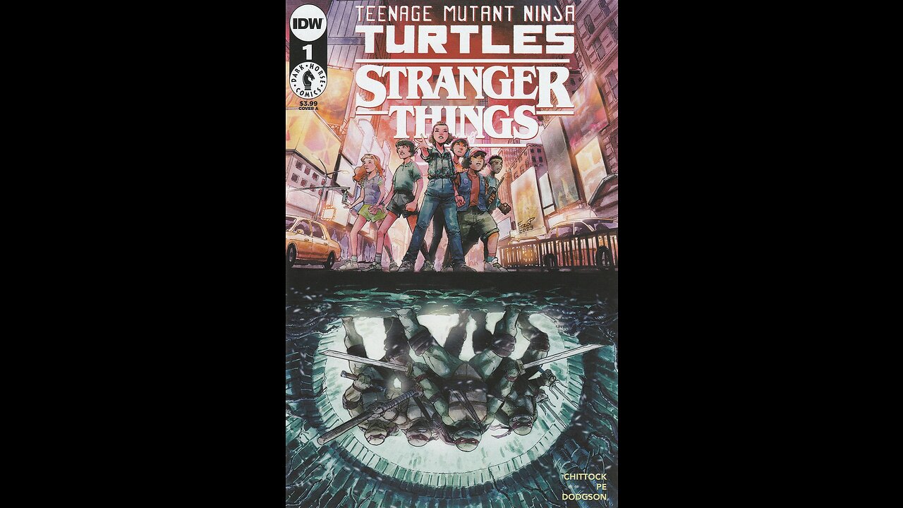 Teenage Mutant Ninja Turtles X Stranger Things -- Issue 1 (2023, IDW/Dark Horse) Review