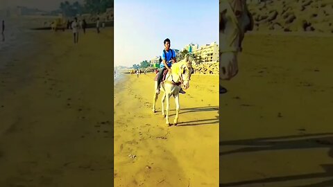 Horse Riding Happy New Year 2023 💚🎊 Mumbai #shorts #happynewyear2023 #horseriding #trending